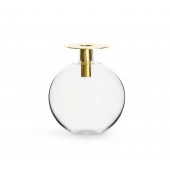 Top-Vase Klar/Gold
