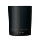 Kerze Crisp Blossom & Apricot Cream Black