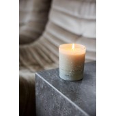 Luscious Bloom Kerze Beige