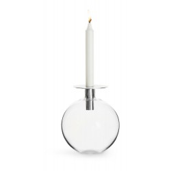 Top-Vase Klar/Silber