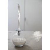 Top-Vase Klar/Silber