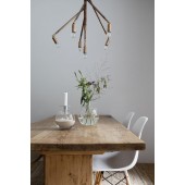 Top-Vase Klar/Silber