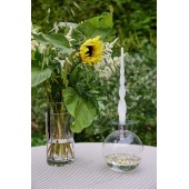 Top-Vase Klar/Silber