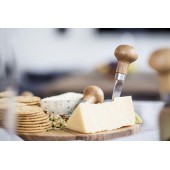 Naturkäse-Set, 3-teilig Silber/Braun