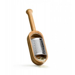 Naturreibe Silber/Braun