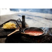 Nature Salatbesteck hoch, 2-teilig Braun