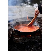 Nature Salatbesteck hoch, 2-teilig Braun