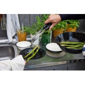 Nature Salatbesteck hoch, 2-teilig Braun