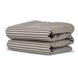 Wachstischdecke Ella Grau/Beige