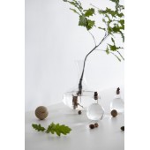Natur-Servierset mit Eichenstopfen, 2-teilig, klar/braun